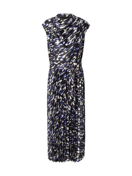 S.Oliver Rochie crem / indigo / mov lavandă negru