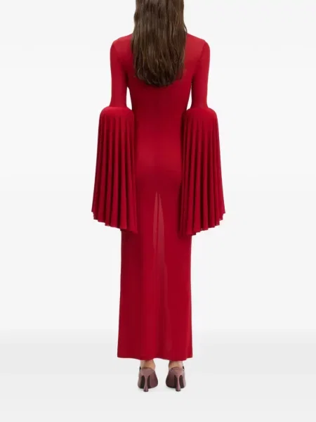 Rochie maxi Jean Paul Gaultier roșu
