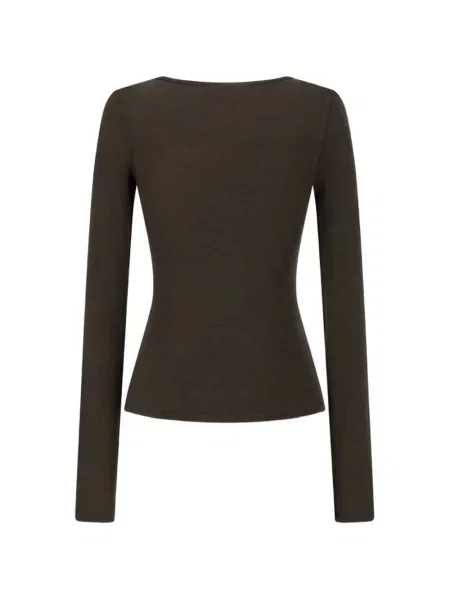 Lung tricou Amomento maro