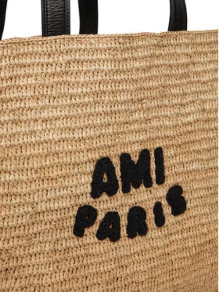AMI PARIS Kabelka béžová