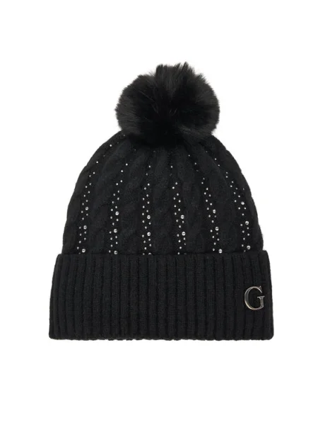 Шапка Guess черно