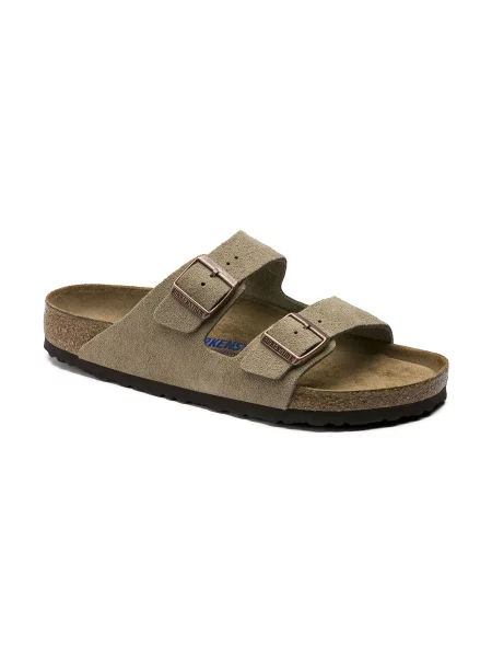 Trampki Birkenstock bez fiszbin brązowe