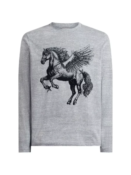 Pulover Etro cu imagine gri
