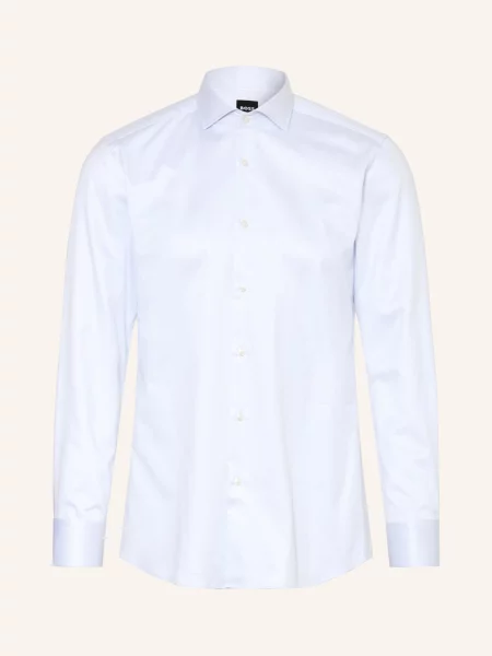 Boss Koszula Hank Slim Fit weiss biała