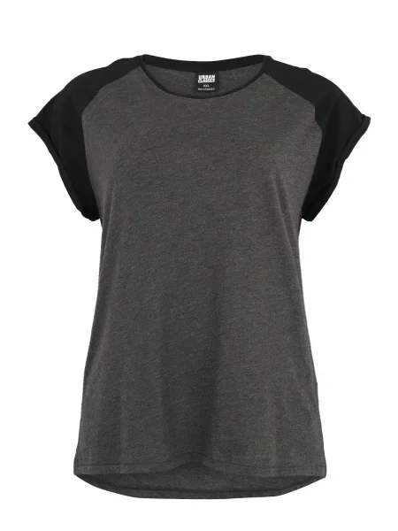 Urban Classics Tricou gri închis negru