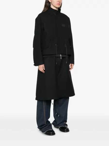 Palton Sacai negru