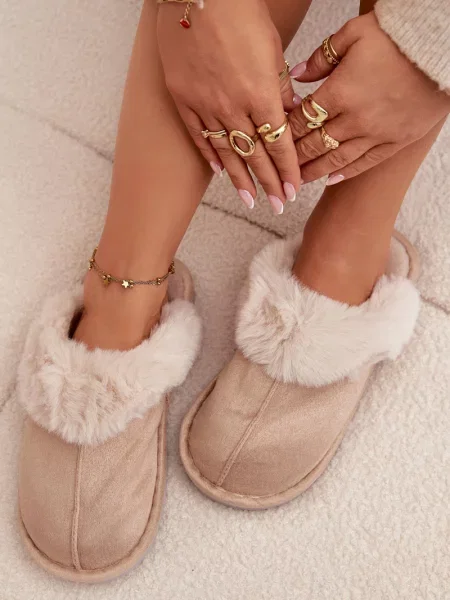 Pantofle Boto bílé