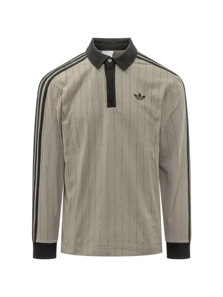 Pufos inel Adidas cu decolteu în V maro