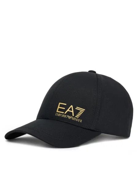 Czapka z daszkiem Emporio Armani TrainCore IdentityLogo black/gold | WYSYŁKA W | 30 DNI NA ZWROT czarna