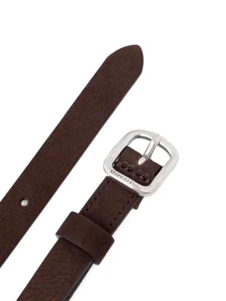 Cu centură curea Marc O'polo din piele cu cataramă maro