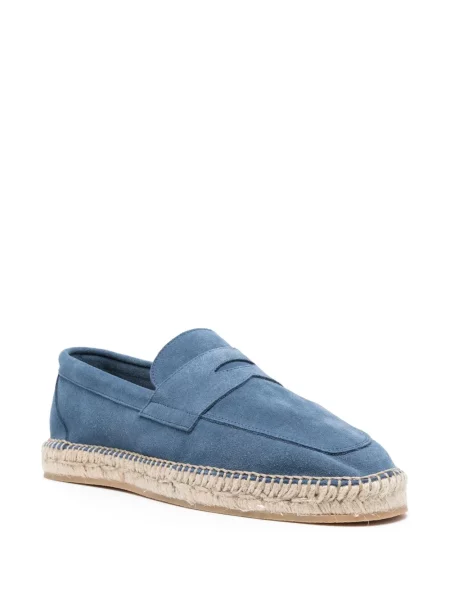 Zomšinės espadrilės Scarosso mėlyna