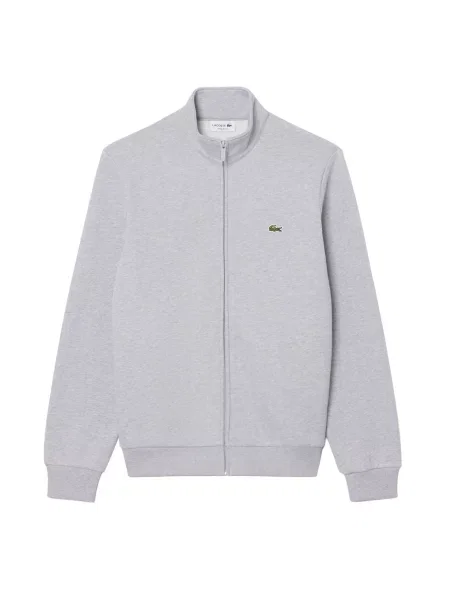 LACOSTE Mikina světle šedá