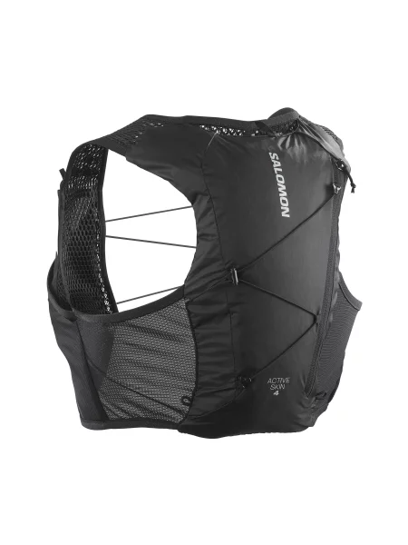 Salomon Яке без ръкави за бягане Active Skin 4 No Flasks черен