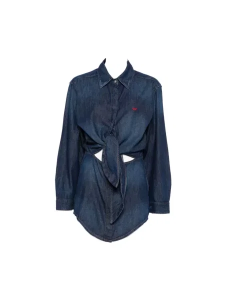 Sukienka Diesel niebieska