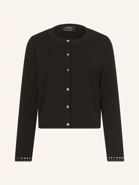 Marc Cain Svetr S Cvočky black new černý