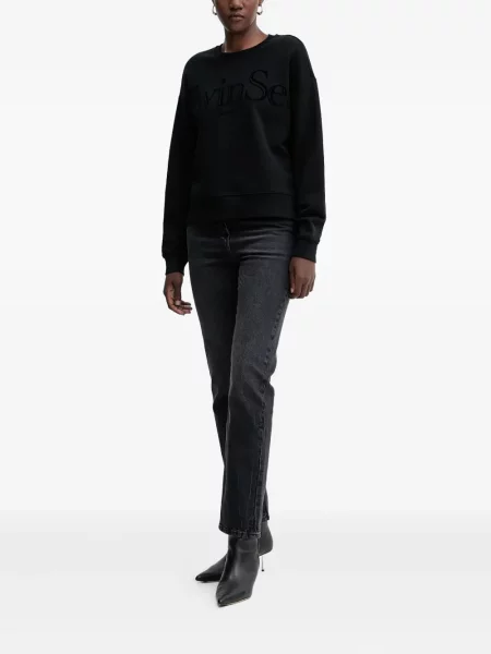 Hanorac Twinset cu imagine negru
