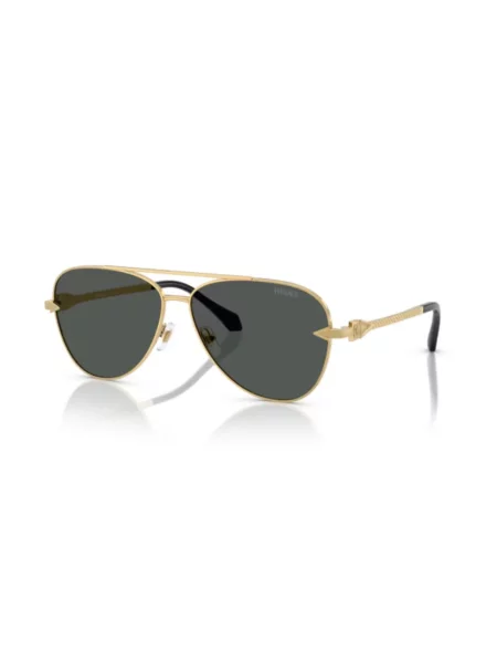 Versace okulary przeciwsłoneczne złoty żółte