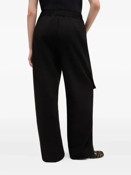 Pantaloni cargo Ganni negru