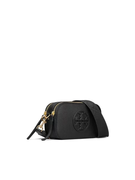 Torebka crossbody Tory Burch skórzana biznesowa czarna