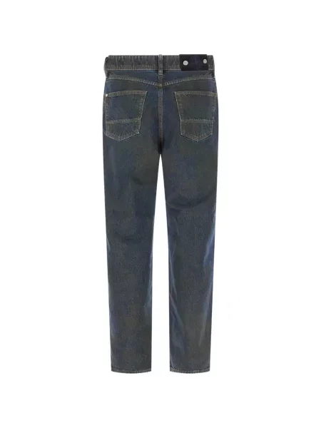 Blugi Stone Island cu strasuri albastru