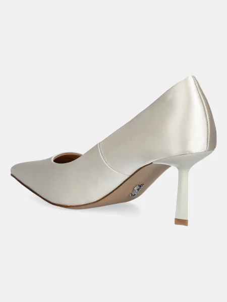Tűsarkú körömcipő Steve Madden fehér