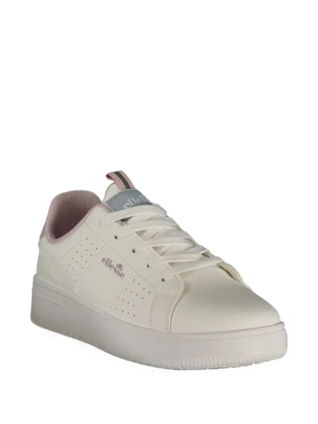 Sneakerși Ellesse cu imagine alb
