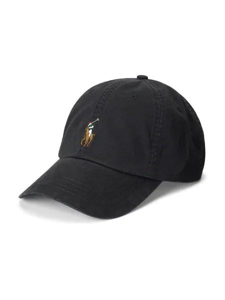 Polo Ralph Lauren Șapcă maro deschis / roșu / negru alb