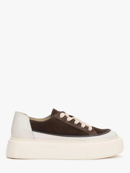 Sneakerși Estro bej