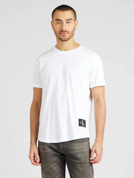Calvin Klein Jeans Tricou alb