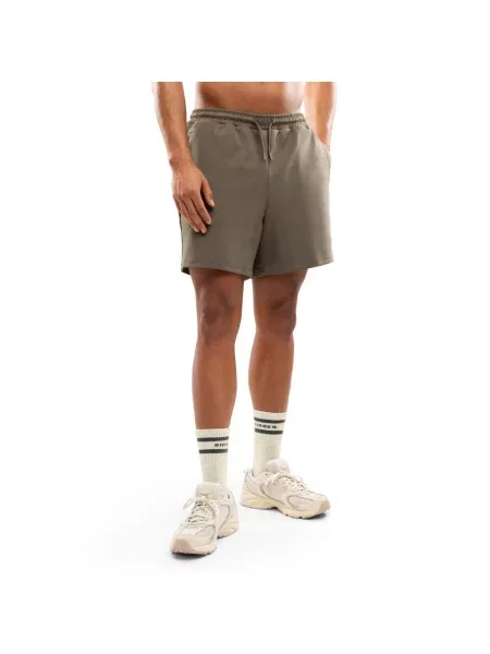 Szorty treningowe Fitness Siroko Titan Green zielone