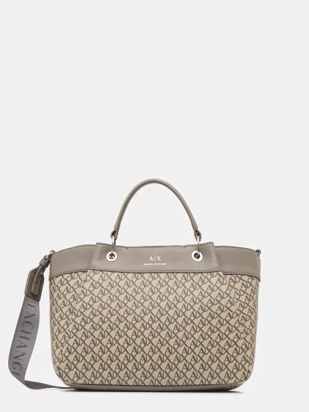 Чанта Armani Exchange бежово