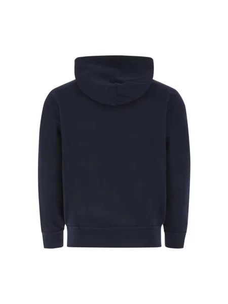 Bluza z kapturem Polo Ralph Lauren polarowa z kapturem niebieska