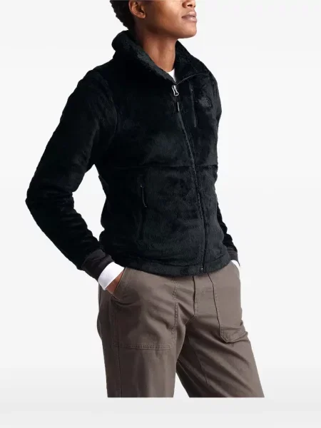 Geacă The North Face din fleece negru