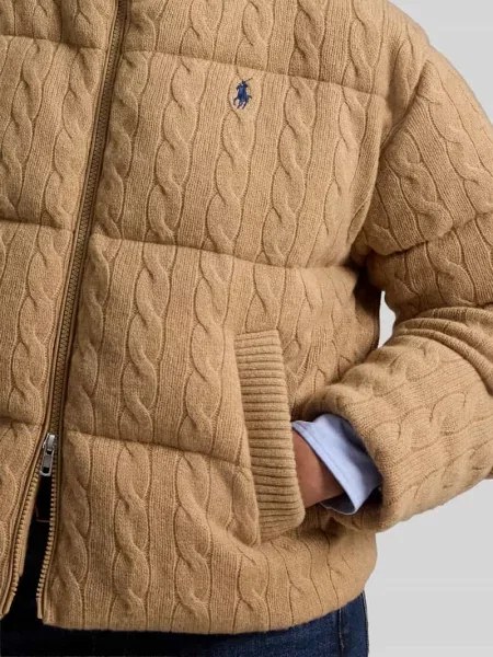 Kurtka pikowana o kroju regular fit z mieszanki wełny i kaszmiru Polo Ralph Lauren