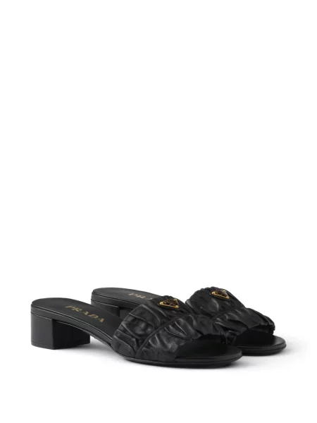 Sandale Prada din piele negru