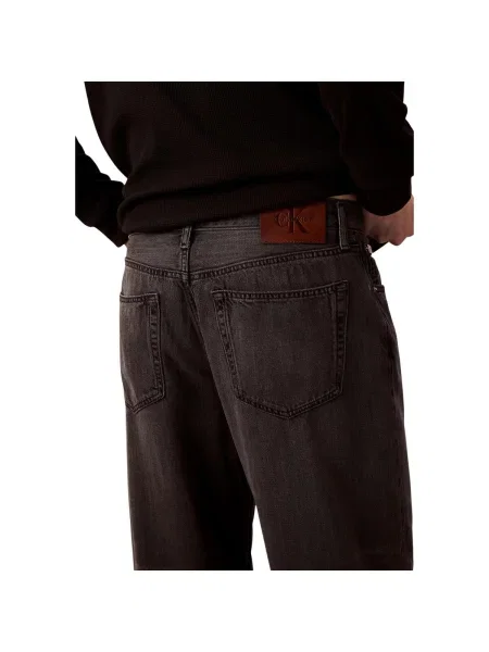 Džínsy Calvin Klein Jeans čierna