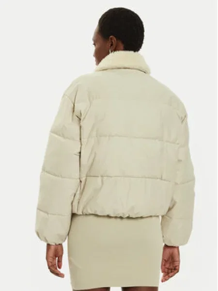 Zimní bunda Calvin Klein Jeans béžová