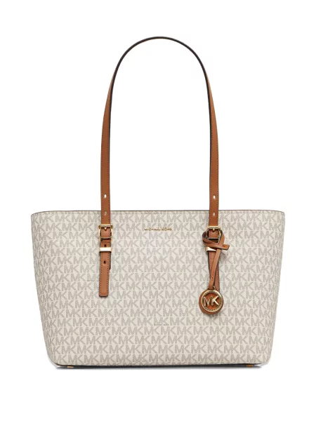 Portofel Michael Michael Kors cu volane plisat de lână negru