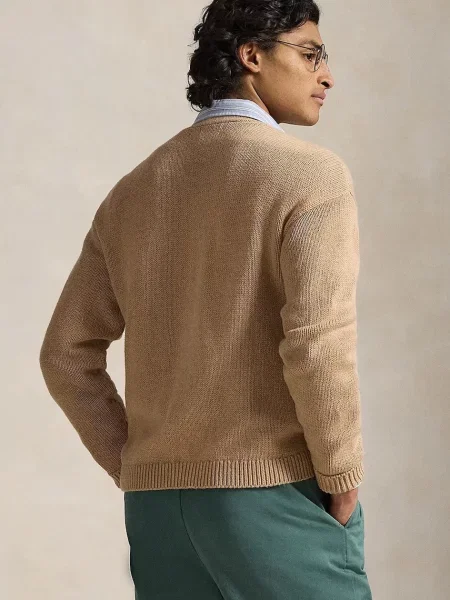 Polo Ralph Lauren cardigan din COTTON-SWEATER-CARDIGAN