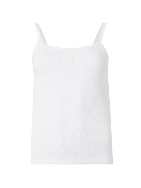 Calvin Klein Jeans Top Monogram Patch Cami' bijela