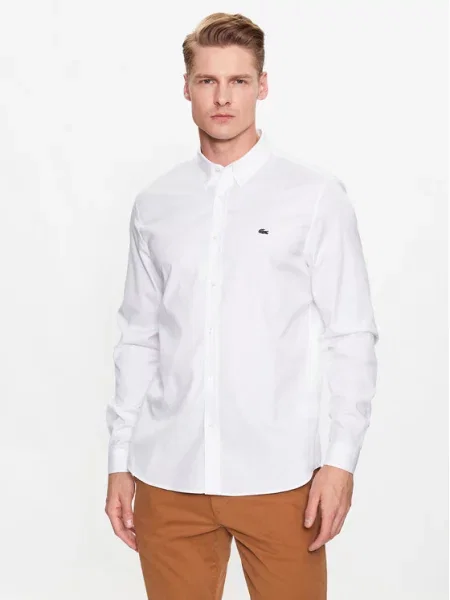 Lacoste Marškiniai balta