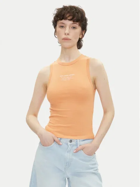 Топ Pepe Jeans оранжево