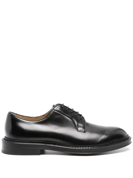 Pantofi derby Scarosso din piele negru