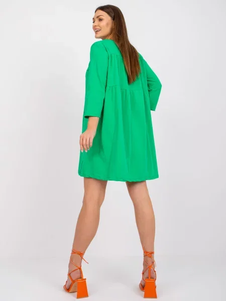 Rochie Fashionhunters de costum verde