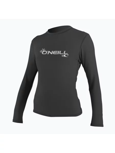 Дамска блуза за плуване O'Neill Basic Skins Sun Shirt black черно