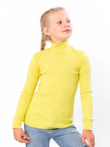 Дитячий Гольф Носи своє бавовна/поліестер жовтий