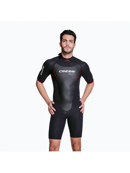Costum de neopren pentru bărbați Cressi Altum Wetsuit Shorty negru