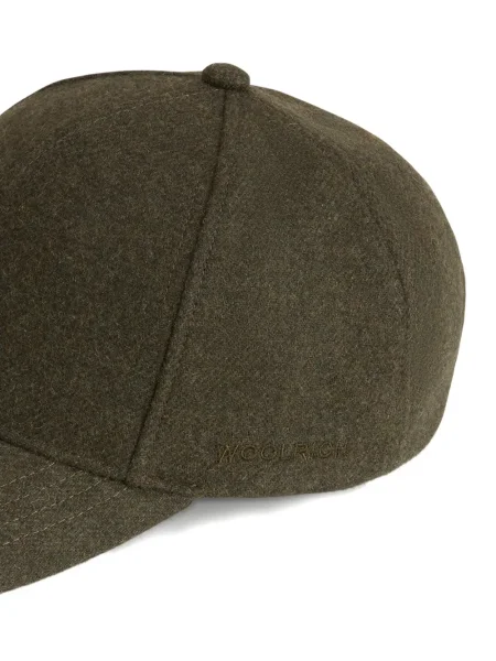 Șapcă Woolrich de lână verde