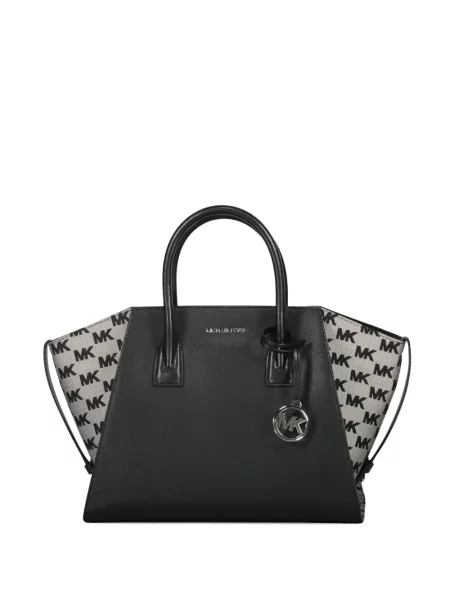 Geanta de piele Michael Kors din piele negru