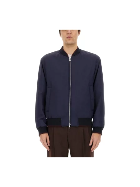 Kurtka Dries Van Noten niebieska
